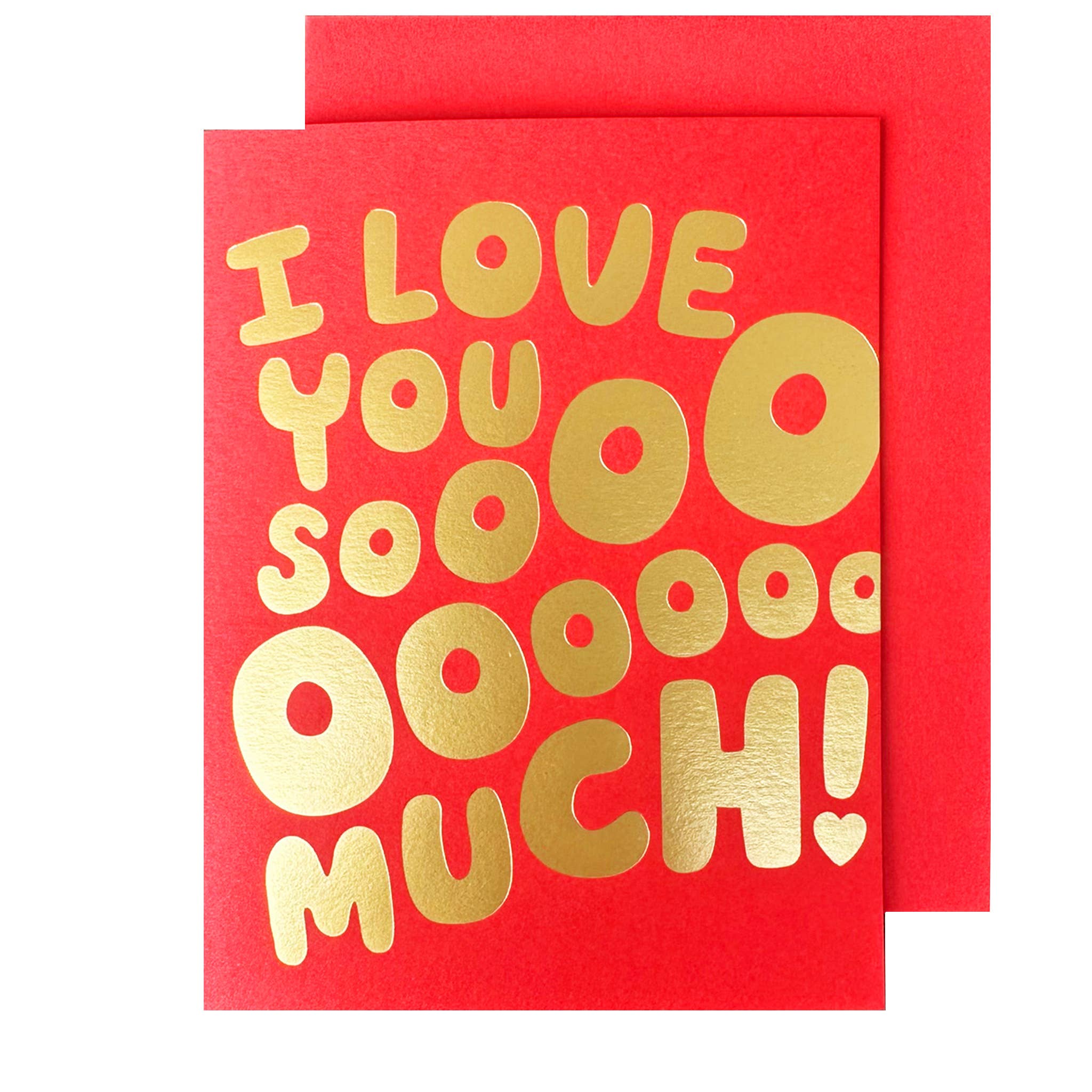 The Social Type - I Love You SOOO Much Card