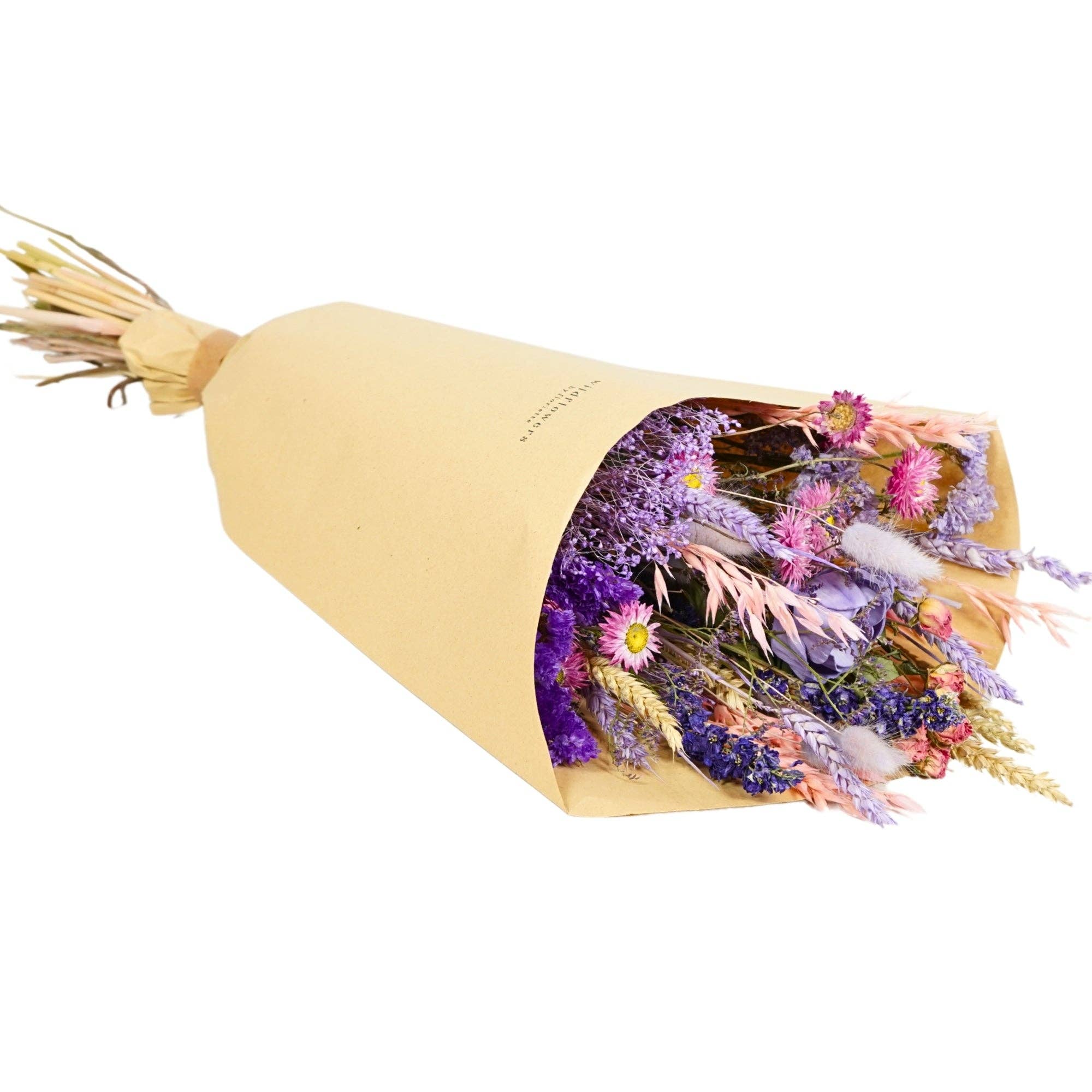Wildflowers by Floriette - Dried Flowers - Field Bouquet - Purple Glow - Medium