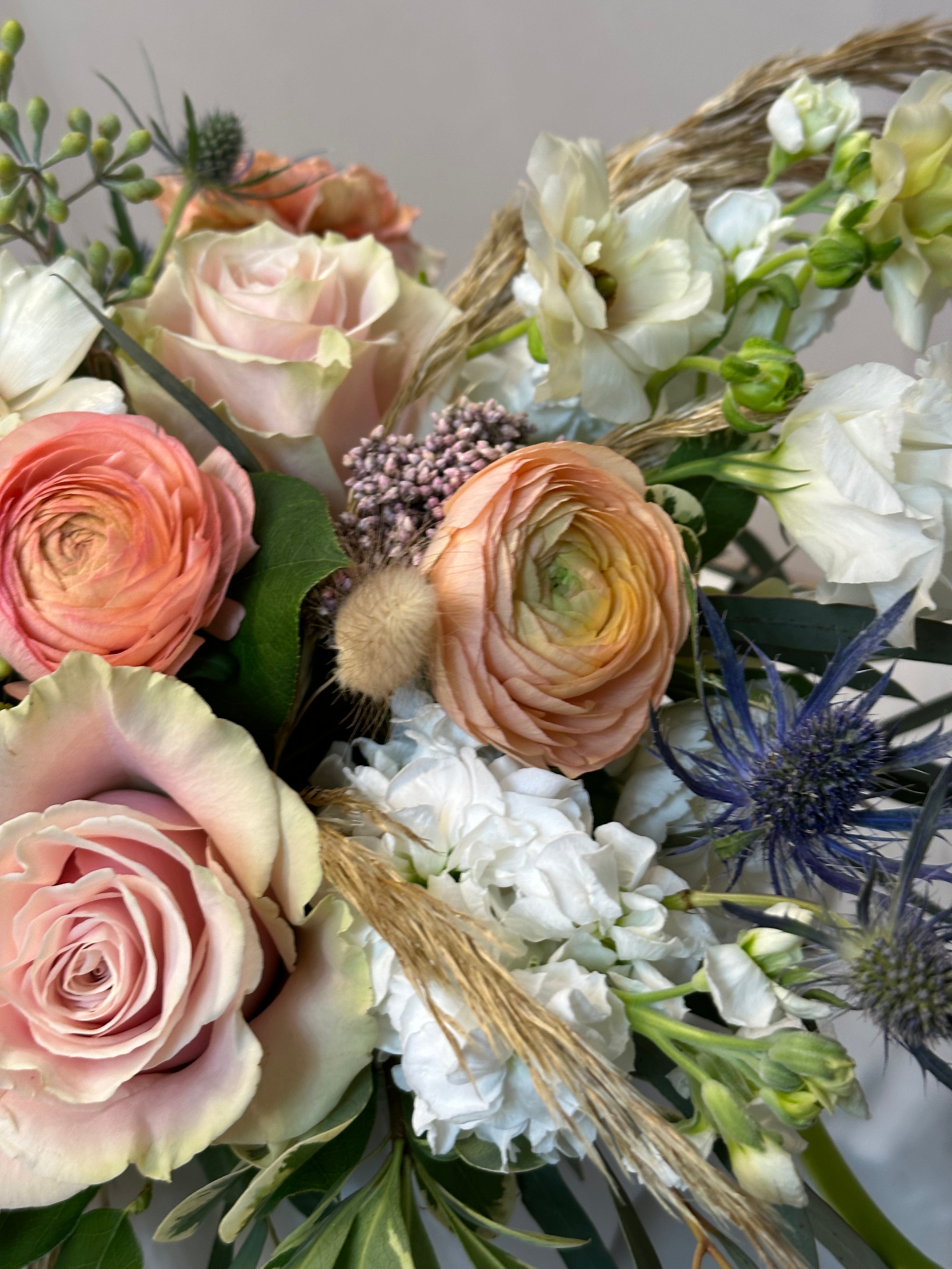 Seasonal Ceramic Pumpkin Centerpiece