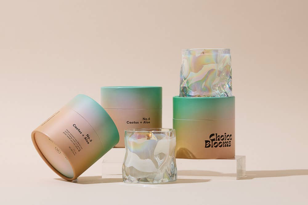 Choice Blooms - 7.2oz. No. 6 Cactus + Aloe Candle