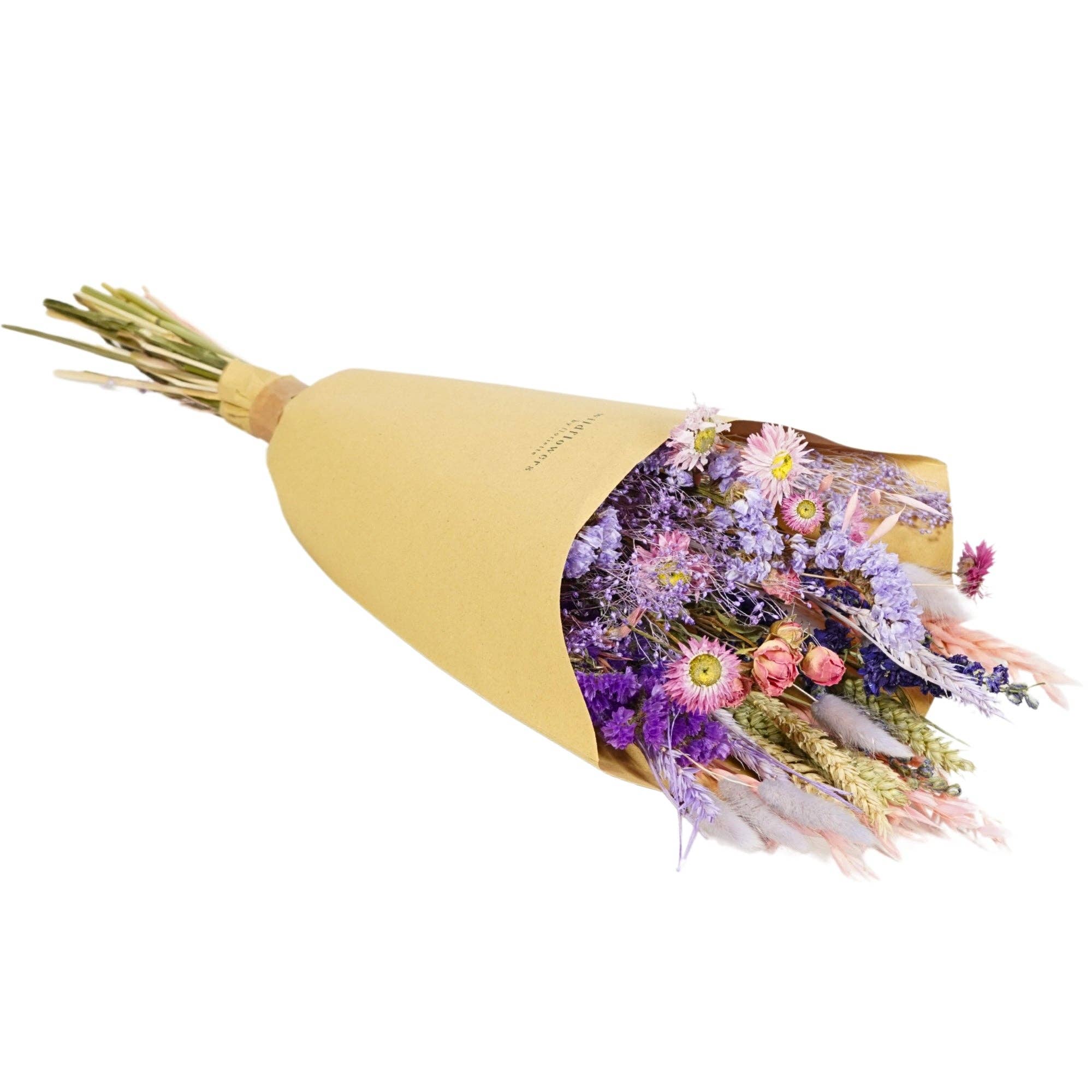 Wildflowers by Floriette - Dried Flowers - Field Bouquet - Purple Glow - Small