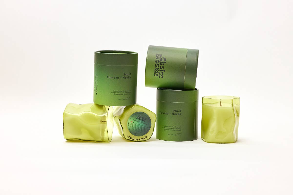 Choice Blooms - 4oz. No. 8 Tomato + Herbs Candle