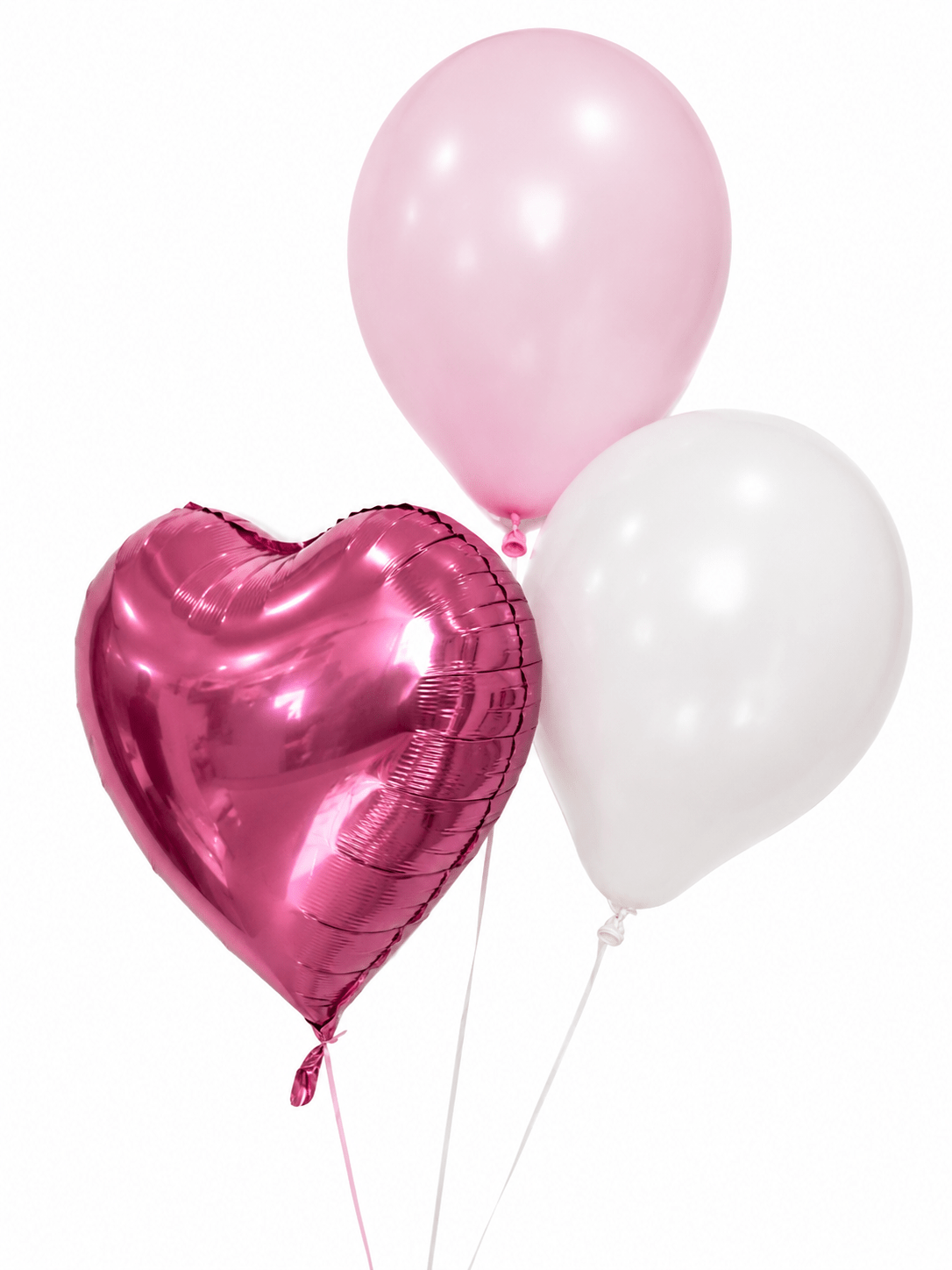 Heart Foil Balloon Bundle