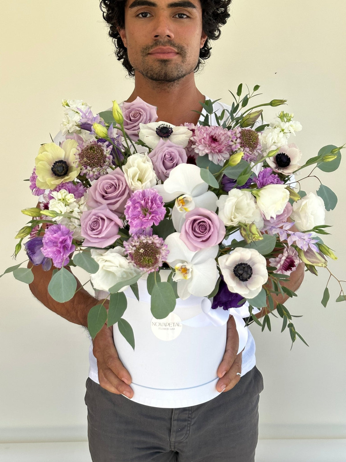 Blueberry sorbet Box Arrangement