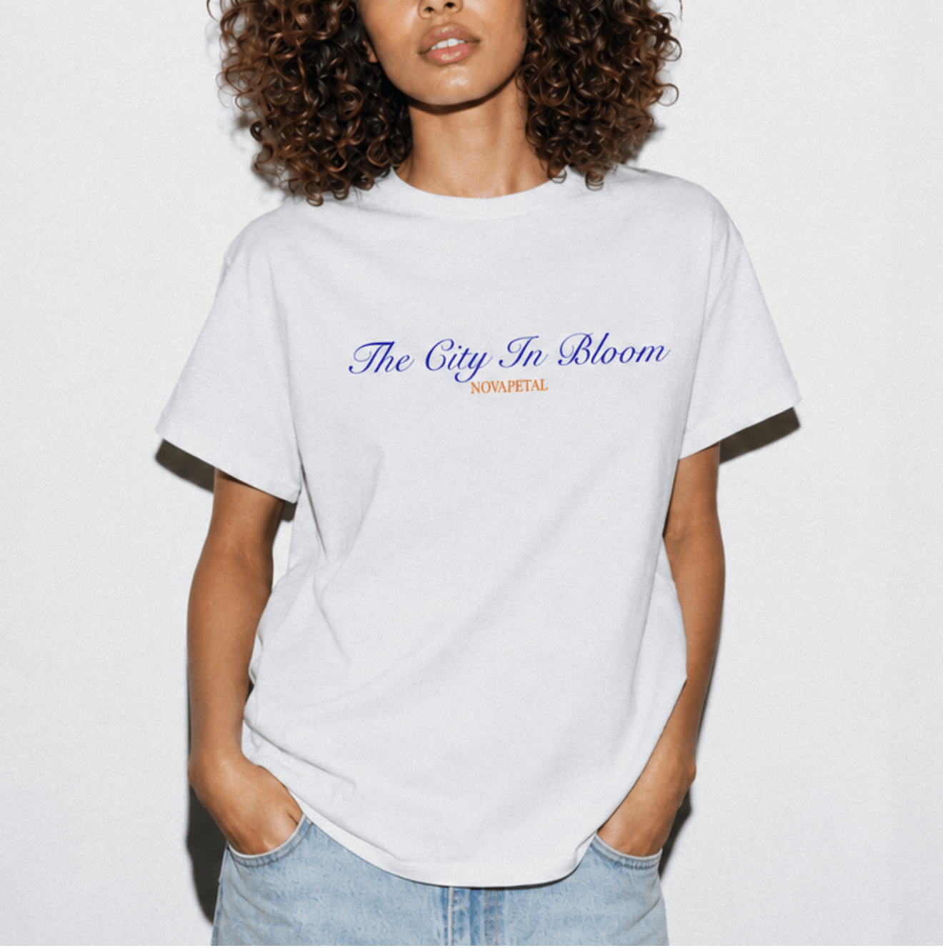 City in Bloom Heavy Tee — NYC
