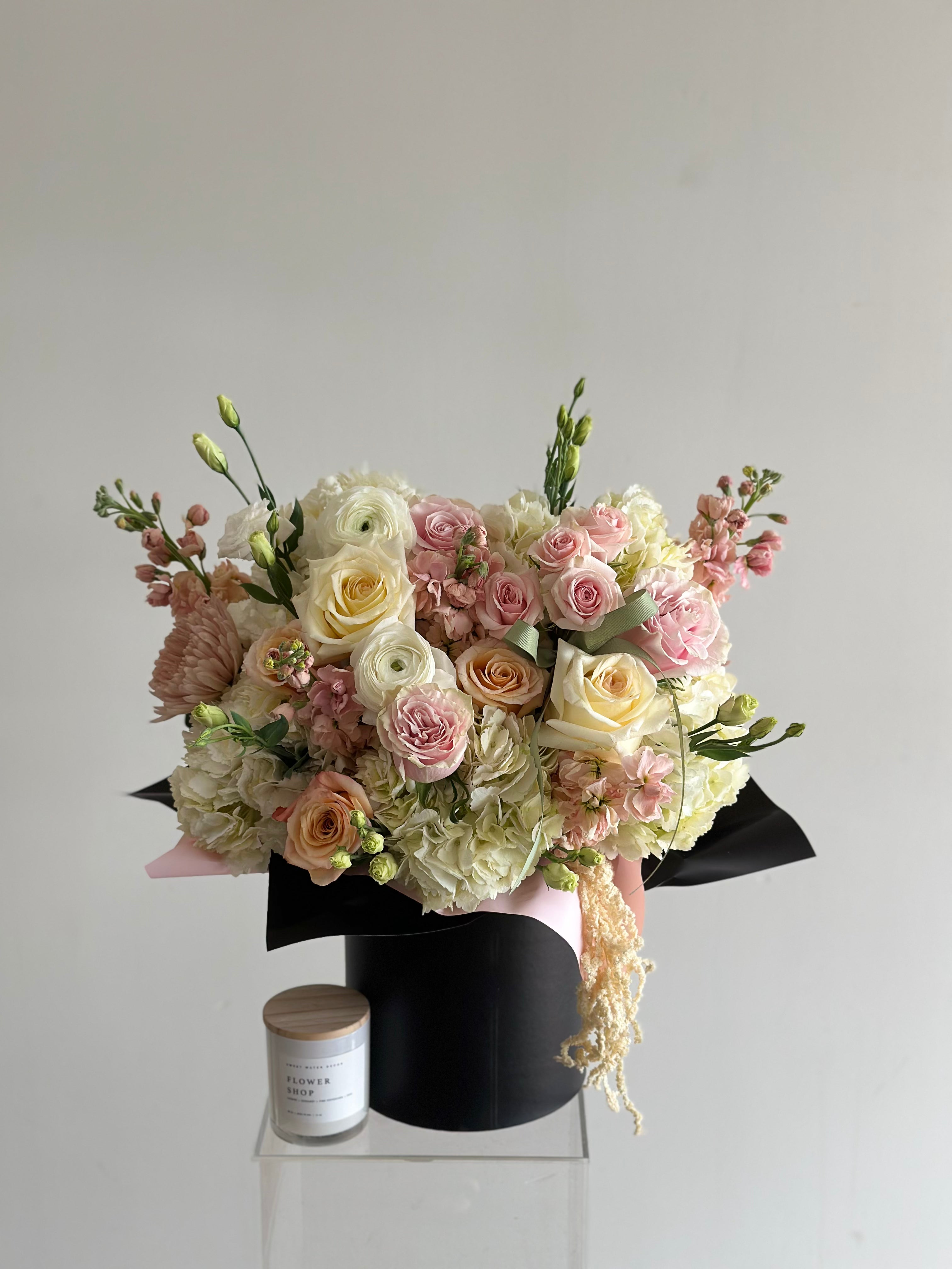 N25 flower Box arrangement