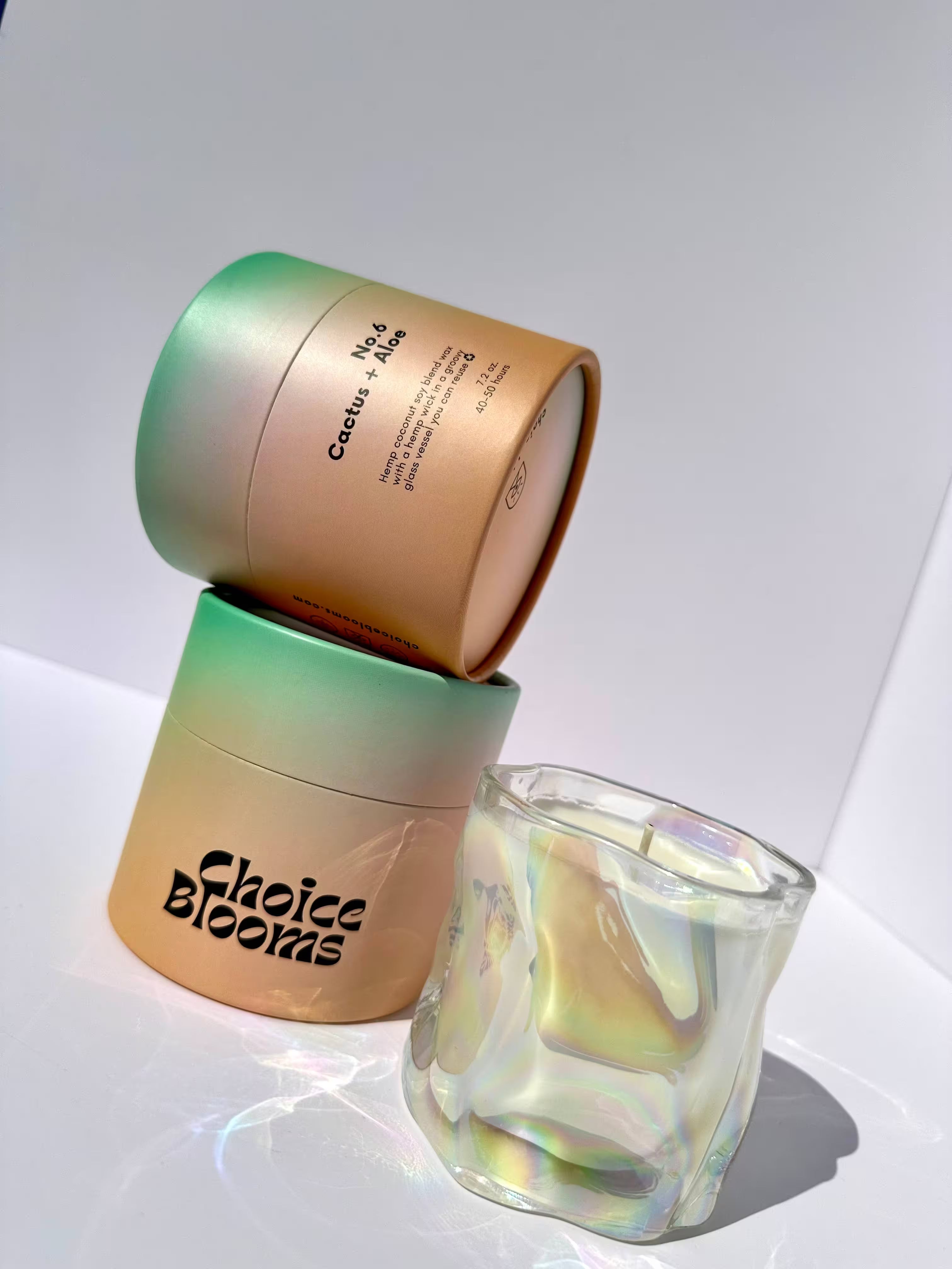 Choice Blooms - 7.2oz. No. 6 Cactus + Aloe Candle