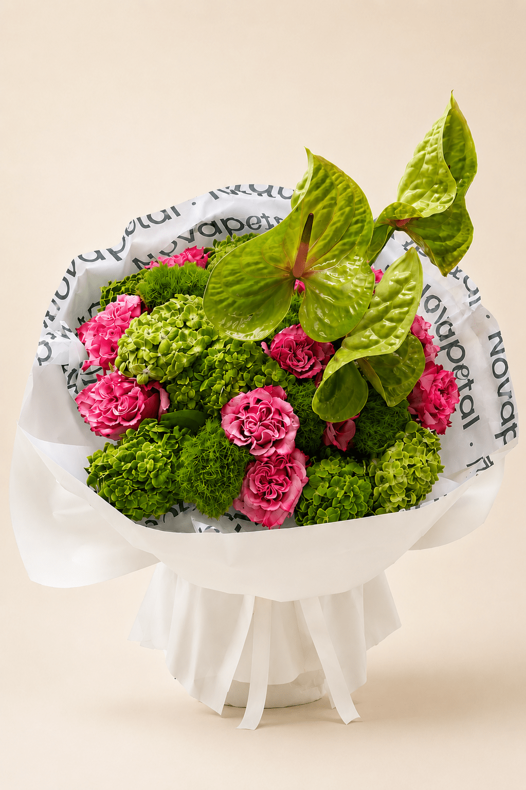 No. 72 — Luxury Pink & Green Bouquet