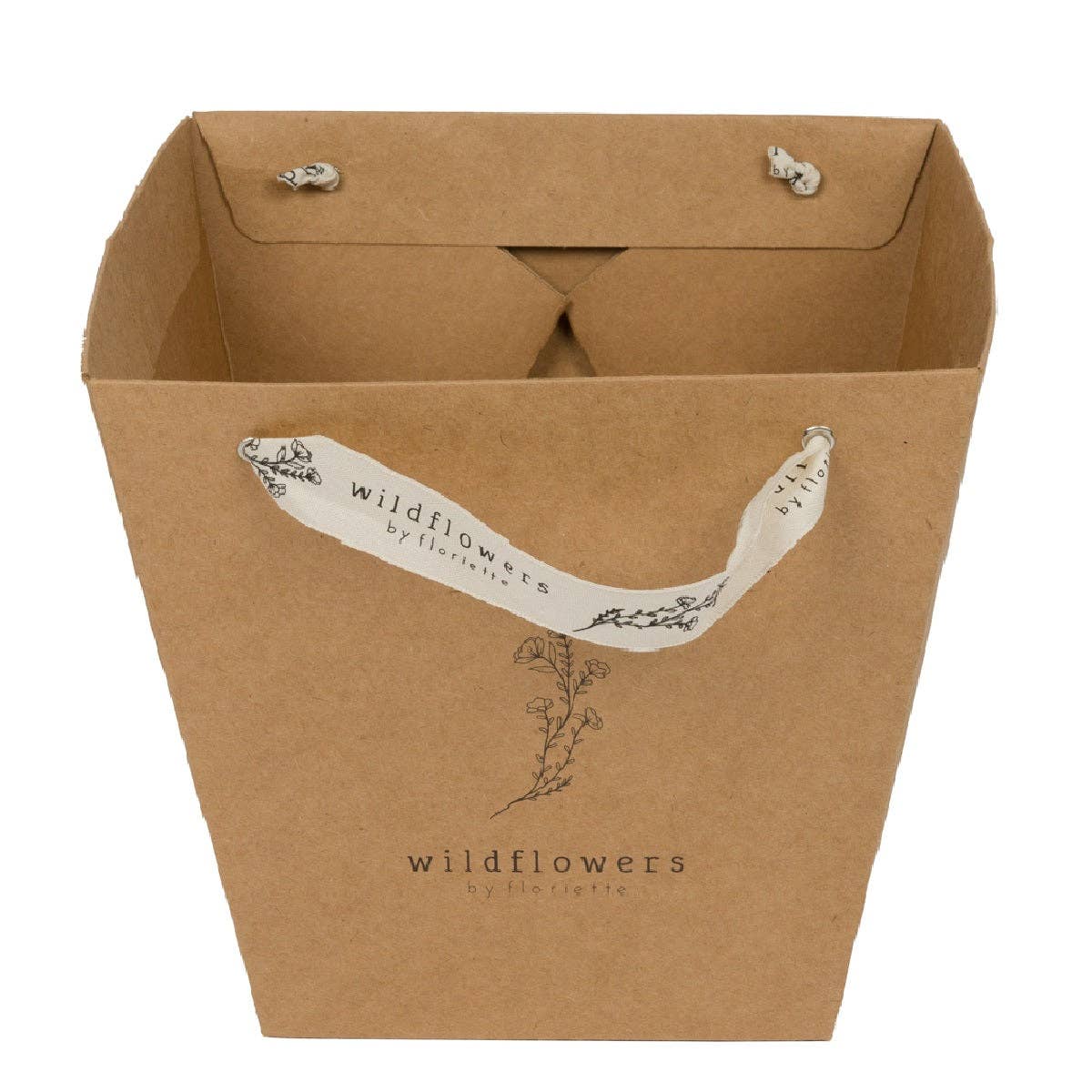 Wildflowers by Floriette - Foldable Bucket - Wildflowers - Small