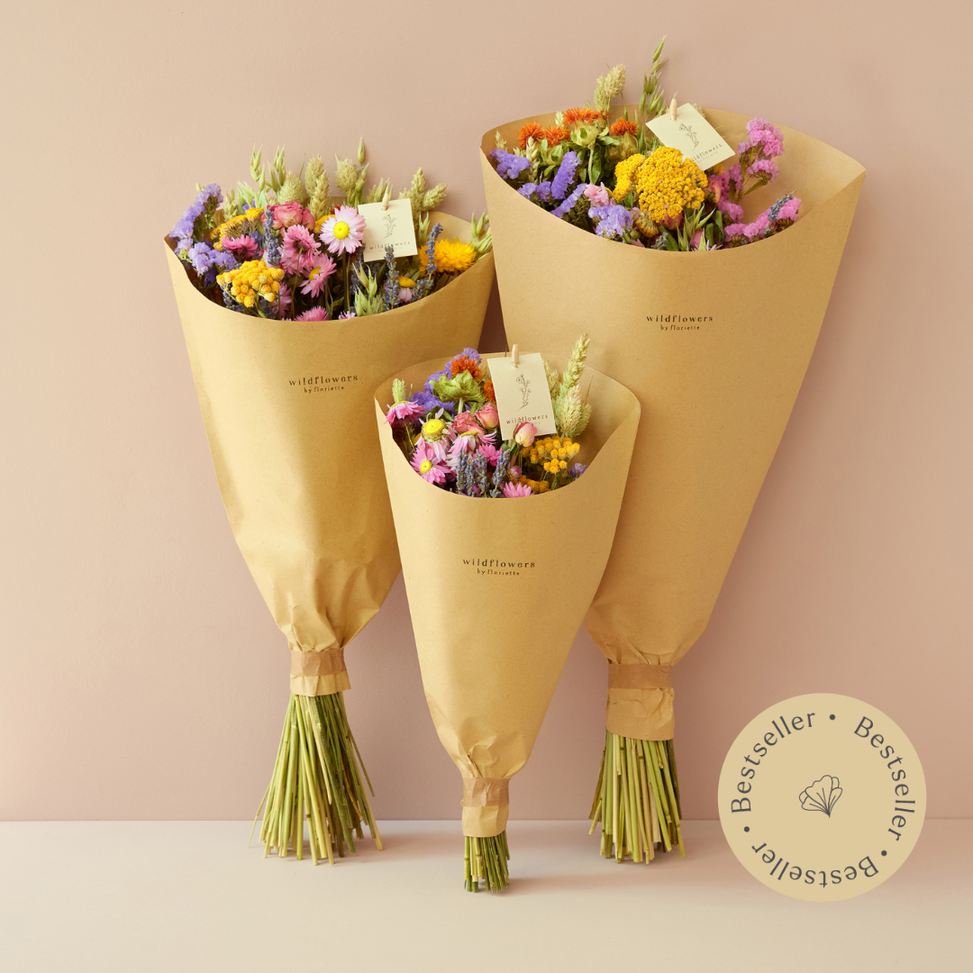 Wildflowers by Floriette - Dried Flowers - Field Bouquet - Multi - Small