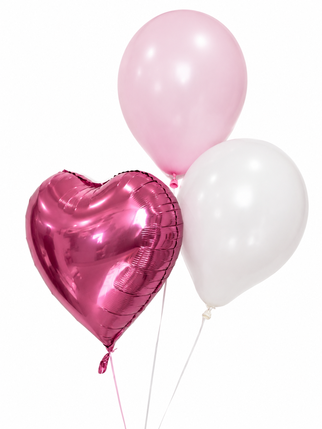 Heart Foil Balloon Bundle