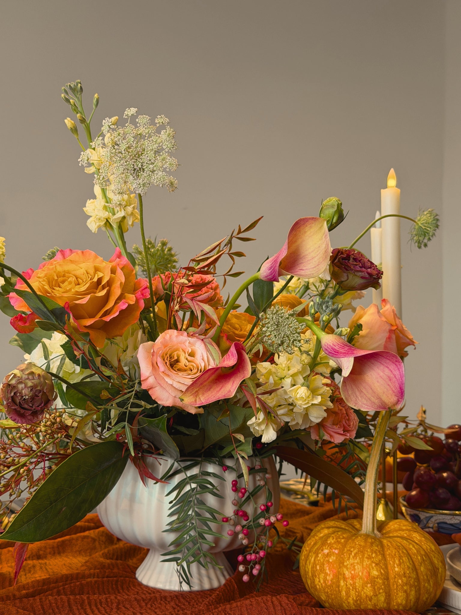 Elegant Fall Floral Arrangement