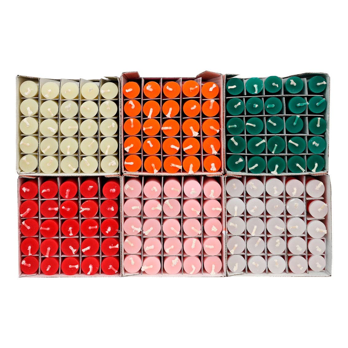 Talking Tables USA - Red Taper Candles | 25 Candles | POS Unit | Christmas |