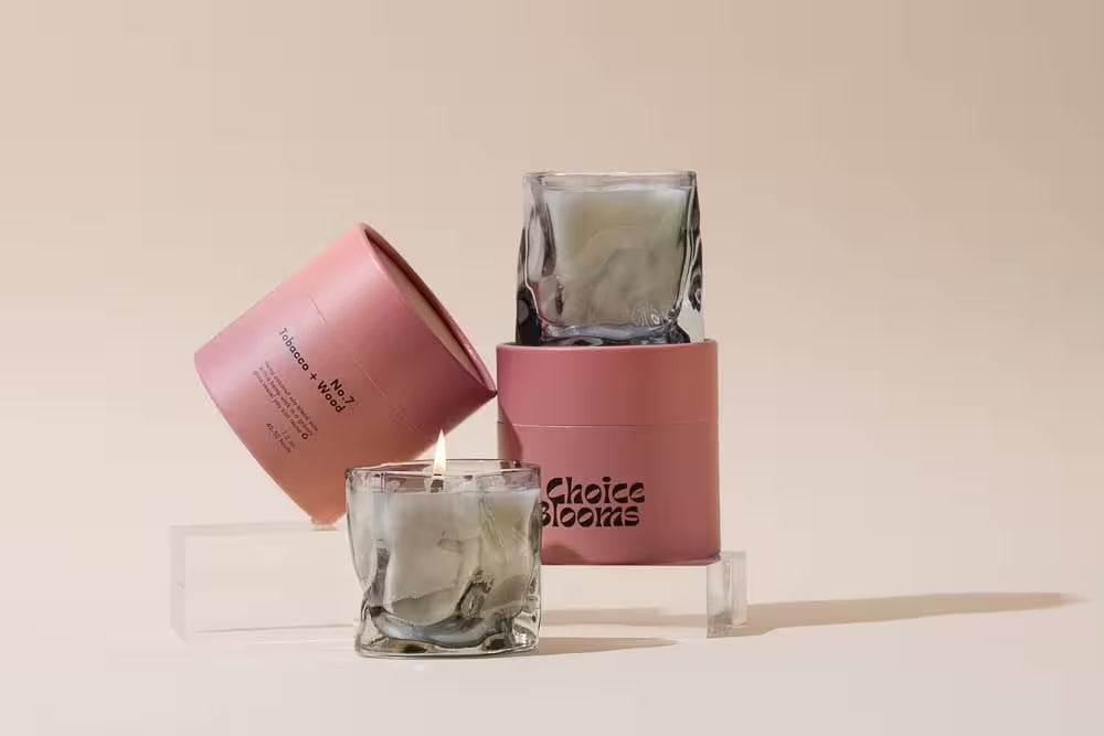 Choice Blooms - 7.2oz. No. 7 Tobacco + Wood Candle