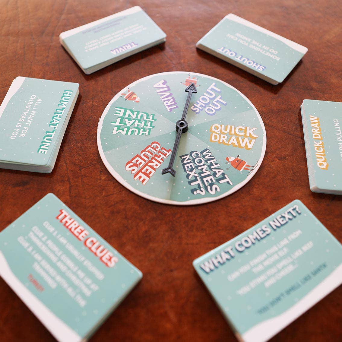 Talking Tables USA - Christmas Family Games Night |  6 Games | Christmas 2025 |