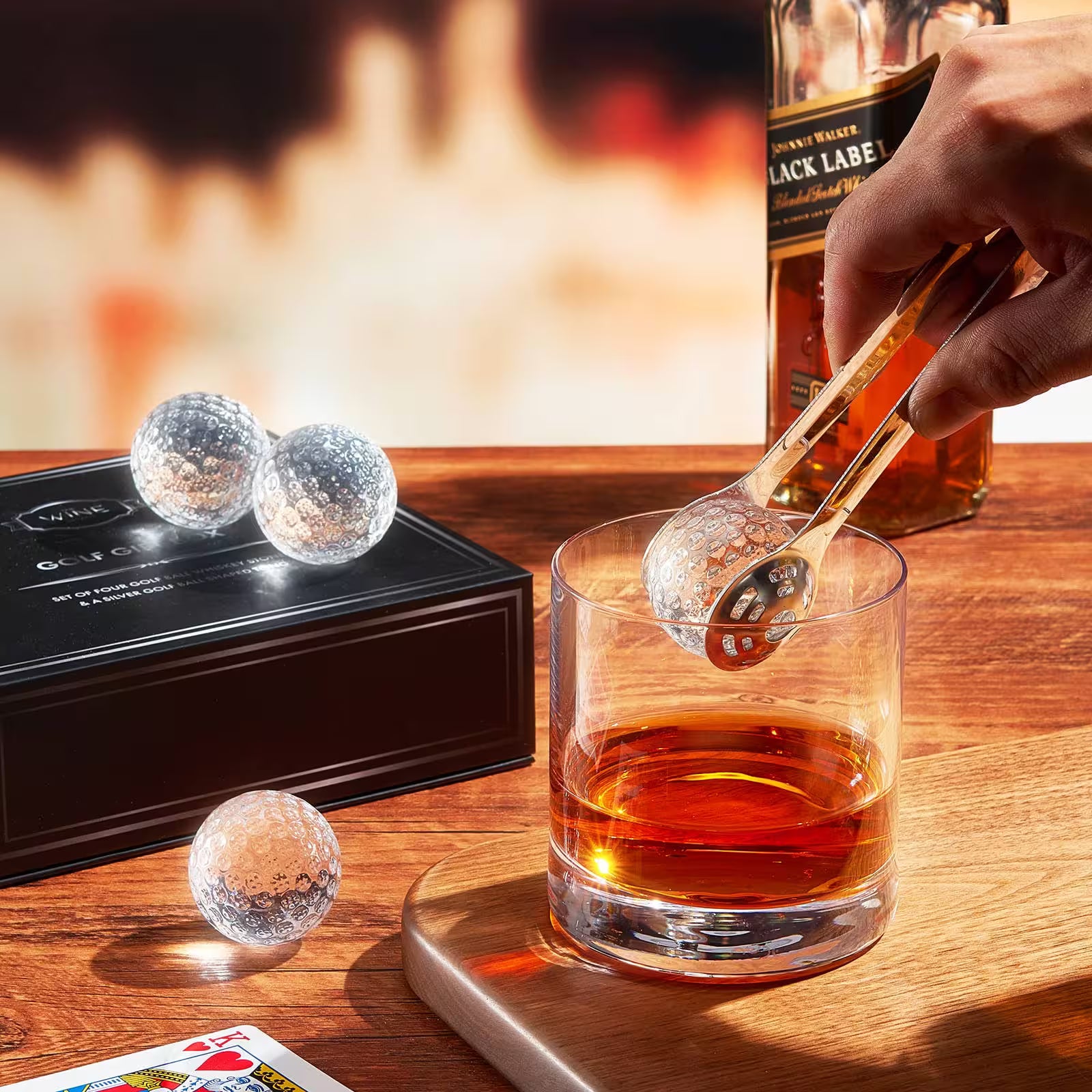 The Wine Savant Golf Ball Whiskey Coolers