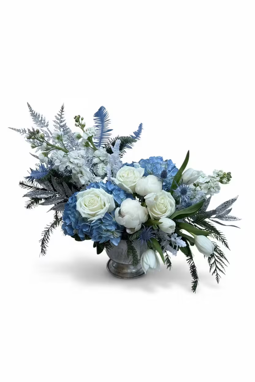 Hanukkah Serenity Centerpiece