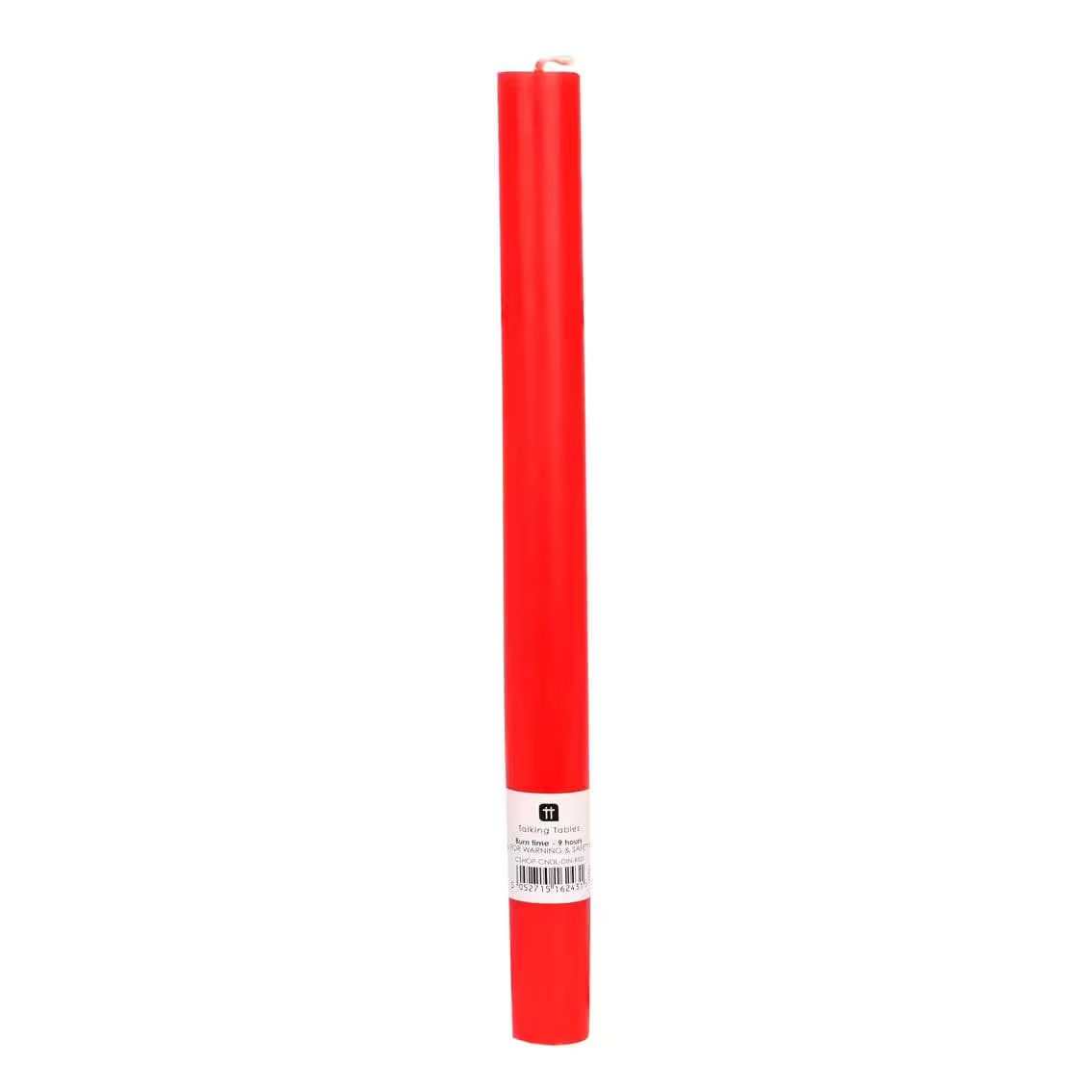 Talking Tables USA - Red Taper Candles | 25 Candles | POS Unit | Christmas |